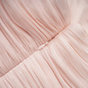 Suzanne Pink Glossy Cape & Dress Set