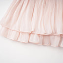 Suzanne Pink Glossy Cape & Dress Set