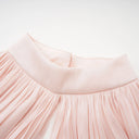 Suzanne Pink Glossy Cape & Dress Set