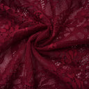 Ramona Ruby Red Floral Lace Maxi Gown