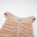 Tullia embellished ruched mini dress