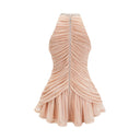 Tullia embellished ruched mini dress