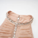 Tullia embellished ruched mini dress
