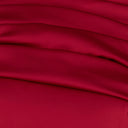 Tanaquil Red One Shoulder Satin Maxi Dress