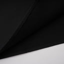 Marie Black Off Shoulder Polished Midi Dress