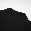 Placidia black panelled jacket