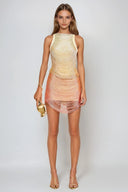 Fedde Hayley Fringe Mini Dress