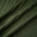 Henriette Emerald Green One Shoulder Pleated Maxi Dress