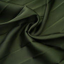 Henriette Emerald Green One Shoulder Pleated Maxi Dress
