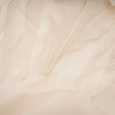 Darya V Neck Ruffle Mini Dress In Neutrals