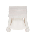 Faux-fur Jacket & Skirt Matching Set