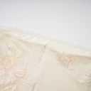 Maelis Neutrals Embroidered Off-shoulder Maxi Dress