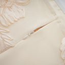 Maelis Neutrals Embroidered Off-shoulder Maxi Dress