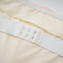 Maelis Neutrals Embroidered Off-shoulder Maxi Dress