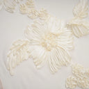 Maelis Neutrals Embroidered Off-shoulder Maxi Dress