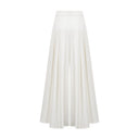 Aeris Creased Top & Trousers Matching Set in White