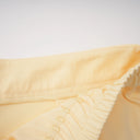 Olesya Yellow Draped Cape Top & Trousers Set
