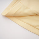Olesya Yellow Draped Cape Top & Trousers Set