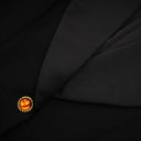 Cirelle Black Single-Breasted Blazer Dress
