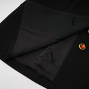 Cirelle Black Single-Breasted Blazer Dress