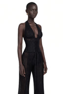 Rosaline Lace Corset Jumpsuit