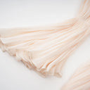 Blythe Neutrals Pleated Ruffled Mini Dress