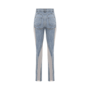 Amaris sheer - panelled jeans - Aura Muse