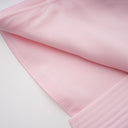 Annick Pink Self - Tie Blouse & Skirt Set - Aura Muse