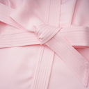 Annick Pink Self - Tie Blouse & Skirt Set - Aura Muse