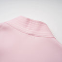 Annick Pink Self - Tie Blouse & Skirt Set - Aura Muse