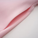 Annick Pink Self - Tie Blouse & Skirt Set - Aura Muse