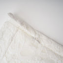 Arlette White Floral Lace Top & Trousers Set - Aura Muse