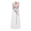 Bianca White Floral Embroidered Maxi Dress - Aura Muse