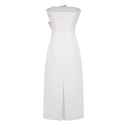 Bianca White Floral Embroidered Maxi Dress - Aura Muse