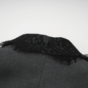 Calantha grey lace - panel blazer - Aura Muse