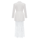 Calliope Blazer & Lace Skirt Set - Aura Muse