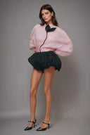 Ciara Balloon Sleeve Shirt - Aura Muse