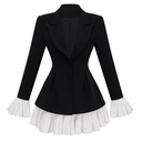 Clementine Color Block Mini Blazer Dress - Aura Muse