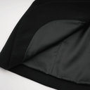 Daphne black embellished jacket & trousers matching set - Aura Muse