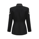 Daphne black embellished jacket & trousers matching set - Aura Muse
