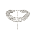 Eclipse crystal - embellished layered necklace - Aura Muse