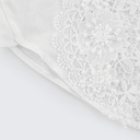 Edith lace - embroidered cut - out shirt - Aura Muse