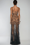 Èlia Spaghetti Lace Maxi Dress - Aura Muse