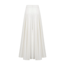 Elodie creased top & trousers matching set in White - Aura Muse