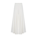 Elodie creased top & trousers matching set in White - Aura Muse