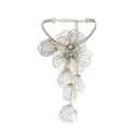 Everly floral - appliqué necklace - Aura Muse