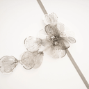 Everly floral - appliqué necklace - Aura Muse