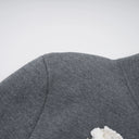 Hallbera Grey 3D Petal Knit Cardigan - Aura Muse