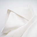 Iris White Shawl Lapel Mini Dress - Aura Muse