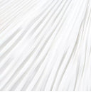 Isabella White Embroidered Stand Collar Peplum Blazer & Pleated Maxi Skirt Set - Aura Muse